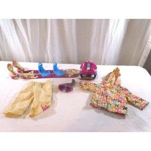 American Girl Doll Snowboard and Gear set and Snowboard outfit III 2012